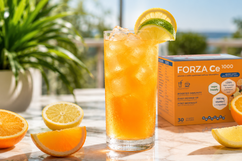 Ljetni umor? Napitak za energiju prilagođen organizmu s 1000 mg vitamina C.